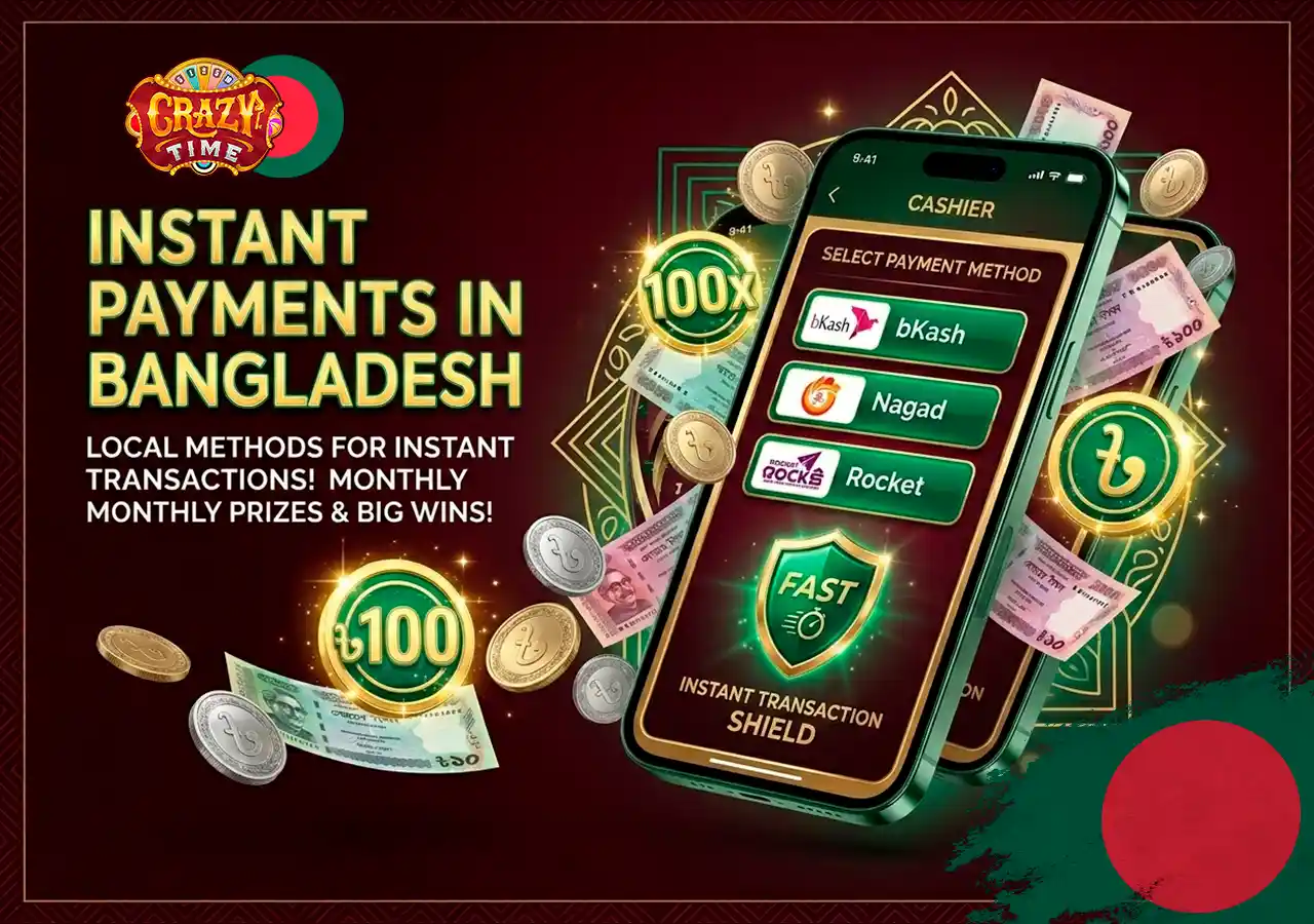 Fast BDT deposit and withdrawal methods including bKash Nagad and Rocket